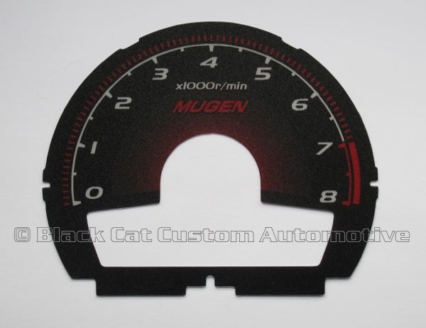 Civic custom face gauge honda #3