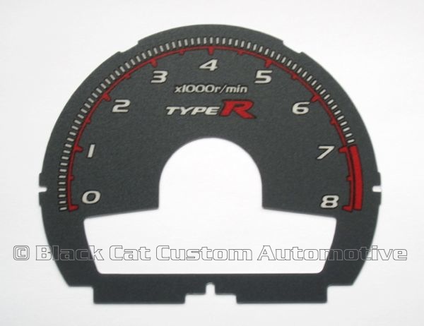 Civic custom face gauge honda #4