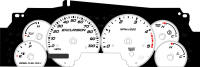 03-05 Ford F250 F350 Excursion Gauge Face Diesel