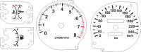 95-99 Talon-Eclipse Non-Turbo European Style Gauge Face