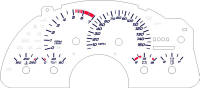 93-96 Firebird V8 Gauge Face