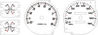 95-99 Talon-Eclipse Turbo D Style Gauge Face
