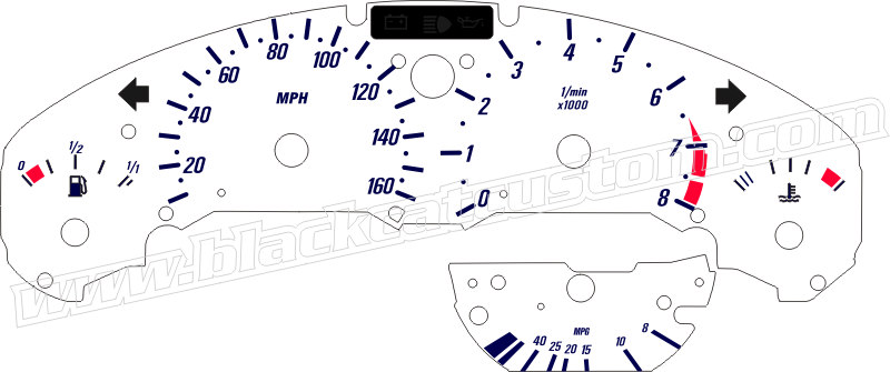 Bmw e36 gauge face #5