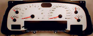 Dodge Dakota Custom Gauge Face