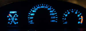 Saturn Ion Blue Lighting