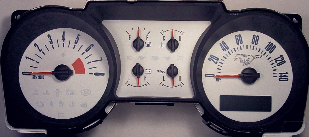 2005 Ford mustang gt gauges