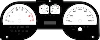 05-09 Ford Mustang V6 500 Style Gauge Face