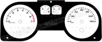 05-09 Ford Mustang V6 500 Style Gauge Face