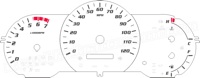 05-15 Toyota Tacoma Gauge Face