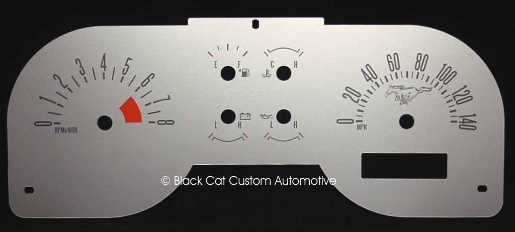 Face guages for ford mustangs #5