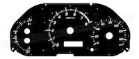 2008-2012 Impreza WRX Gauge Face