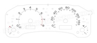 2009-2013 Toyota Corolla Gauge Face