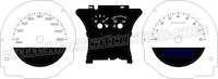 2010-2012 Ford Mustang Gauge Face