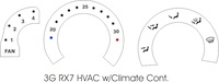 93 RX7 HVAC Panel