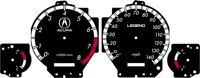 91-95 Acura Legend 140mph Gauge Face