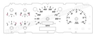 1992-1996 Ford F150 Gauge Face