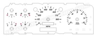 1992-1996 Ford F150 Gauge Face