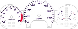 98-02 Honda Accord Gauge Face Automatic