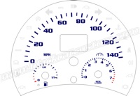 98-05 New Beetle Gauge Face