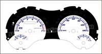 99-05 Pontiac Grand Am SE-GT 120mph Gauge Face C-Style