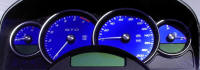 05-06 Pontiac GTO LS2 Gauge Face Pearl Sapphire Blue
