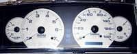 97-98 Lincoln Mark VIII Gauge Face