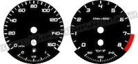 BMW 5th Gen 3 Series Gauge Face