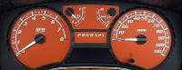 Colorado Canyon Pearl Orange Gauge Face