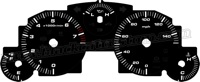 2006-2008 Mazda Miata Black Gauge Face