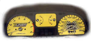 Honda CRX Custom Gauge Face